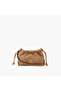 Solid Sling Bag with Drawstring Closure