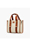 Reid Embossed Tote Bag with Detachable Strap and Zip Closure - 4