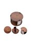 Wooden Box Neck Roll Paper Protective - 4
