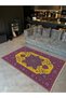 Mosso Purple Traditional Themed Pattern Woven Base Modern Decorative Carpet Mosso258Purple - 3