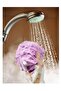 2Pcs Exfoliating Shower Soft Touch Shower Premium Bath Loofah Set (Lilac) - 3