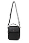 Men's Cross Strap Handbag Black - 6