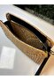 حقيبة كلاتش من Soho Wicker Look مصنوعة من مزيج من الجلد - 5