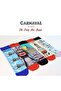 Box of 5 Unisex Colorful Socks with Istanbul City View - 4