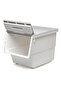 Motek 33 Liter White Gray Wheeled 3*33 Lt Set of 3 Organizer + Cleaning Set - 7