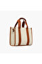 Reid Embossed Tote Bag with Detachable Strap and Zip Closure - 5
