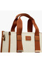 Reid Embossed Tote Bag with Detachable Strap and Zip Closure - 6