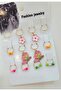 12 Pieces Hair Earrings Hair Rings - 2