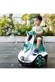 Light and Bubbles Electric Scooter - White - 2