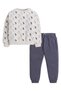 Boys Printed Sweatshirt & Joggers Set - 2-Piece - 2