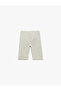 Cotton Elastic Waist 3-Piece Basic Short Leggings Set - 3