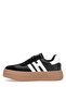 121230050 Mira Women's Genuine Leather Classic Sneaker Black - 3