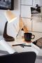 Study Lamp Table Lamp 14cm Gray White Ja010 - 3