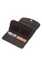 Women's Black Faux Leather Card Holder and Wallet New296 - 4