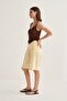 Women's Organic Cotton Bermuda Shorts Butter - 4