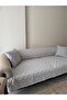 Conical Throw Pillow Cover Gift 170X210 cm Cotton Sofa Cover Gray - 4