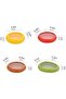 Food Storage Containers for Fruits and Vegetables, Kitchen Storage Jars with Sealed Lids, Transparen - 3