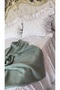 Double Fitted Sheet with Ruffled Skirt, 2 Pillowcases and Pique - 6