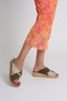 Stylish and Comfortable Cork Sole Slippers with Cross Detail, Suitable for Women's Flip-Flops with Bone Protrusion, Laura