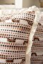 Tassel - Woven Fringed Throw Pillow Cover - 43*43 cm - 1 Piece - 3