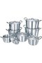 7pcs Set Cookware complete 7 Pieces Aluminum Cookware Set With 7 Lid, Aluminum Cooking Pot Set. 14cm