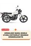 Yuki Yk125-15 Rear Bag and Safety Lock Compatible Motorcycle Tarpaulin (Black Color) - 2