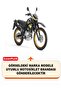 Yamaha Xt 125 R Rear Bag and Security Lock Compatible Motorcycle Tarpaulin (Black Color) - 2
