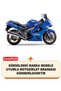 Kawasaki Zzr 1200 Lock Compatible Motorcycle Tarpaulin (Grey Color) with Connection Buckle and Elastic - 2