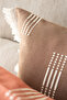 Fellini - Woven Fringed Throw Pillow Cover - 50*50 cm - 1 Piece - 3