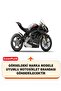 Ducati Panigale V4 Sp Rear Case and Security Lock Compatible Motorcycle Tarpaulin (Black Color) - 2