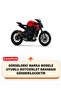 Mv Agusta Dragster 800 Rosso Lock Compatible Motorcycle Tarpaulin (Grey Color) with Connection Buckle and Elastic - 2