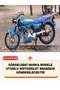 Haojin Sunny 125t Lock Compatible Motorcycle Tarpaulin (Grey Color) with Connection Buckle and Elastic Band - 2