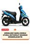 Suzuki Address 110 Lock Compatible Motorcycle Cover (Gray Color) with Connection Buckle and Elastic Band - 2