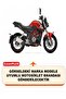 Benelli Tnt 25 Rear Bag and Security Lock Compatible Motorcycle Tarpaulin (Black Color) - 2