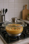 Baron Steel Induction Base Glass Pot 1500ml
