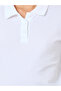 Girls White Cotton Polo T-Shirt - 4