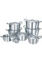 7pcs Set Cookware complete 7 Pieces Aluminum Cookware Set With 7 Lid, Aluminum Cooking Pot Set. 14cm - 4