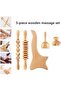 Beech Therapeutic Massage Tools Wooden Therapy Tools Body Sculpting Lymphatic Drainage Mass - 2