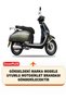 Yuki Risotto 50 Lock and Rear Bag Compatible Motorcycle Tarpaulin (Gray Color) with Connection Buckle - 2