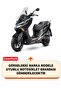 Kymco Xtown 250 Ct Lock Compatible Motorcycle Tarpaulin (Grey Color) with Connection Buckle and Elastic - 2