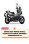Yuki Xway 125 Lock and Rear Bag Compatible Motorcycle Tarpaulin (Gray Color) with Connection Buckle - 2