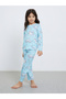 Unicorn Graphic Print T-Shirt and Pyjama Set - 2