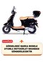 Falcon Cooper 125 Efi Lock Compatible Motorcycle Tarpaulin (Grey Color) with Connection Buckle and Elastic - 2