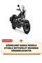 Kuba Superlight 125 Rear Bag and Security Lock Compatible Motorcycle Tarpaulin (Black Color) - 2