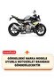 Bmw S 1000 R Lock Compatible Motorcycle Tarpaulin (Grey Color) with Connection Buckle and Elastic - 2