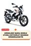 Rks Rk150-S Rear Bag and Security Lock Compatible Motorcycle Tarpaulin (Black Color) - 2