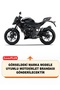 Motorcycle Tarpaulin Compatible with Kawasaki Z 250Sl Rear Case and Safety Lock (Black Color) - 2