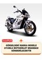 Dorado Corvus Lock and Rear Bag Compatible Motorcycle Tarpaulin (Gray Color) with Connection Buckle - 2