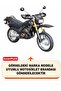 Asya as 200 Gy 2 Rear Bag and Security Lock Compatible Motorcycle Tarpaulin (Black Color) - 2