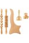 Beech Therapeutic Massage Tools Wooden Therapy Tools Body Sculpting Lymphatic Drainage Mass